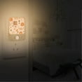 thumbnail image 2 of Yayeee 2-Pack Plug in LED Night Lights with Light Sensors Motion Detectors, Orange Fall Pumpkin, 2 of 7