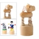 thumbnail image 1 of Muñeca de DIY, Muñeca de Hecha con Clavija, Bricolaje, en Sin Terminar para , Muñeca, Productos para Bebé Perro Yotijar muñecas de clavija sin terminar, 1 of 9