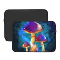 thumbnail image 3 of Bingfone Magic Mushrooms ,Fireflies Laptop Sleeve Case 13 Inch, 360° Protective Computer Carrying Bag, 3 of 9