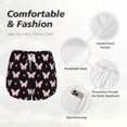 thumbnail image 6 of Lsque Gradient Butterfly Printed Women's Running Shorts with Liner Pockets,Elastic Quick Dry Workout Athletic Gym Yoga Shorts,Womens High Waist Shorts-Medium, 6 of 9