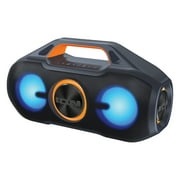 ION AquaSport Max Portable Bluetooth Waterproof Speaker with Speakerphone, Stereo-Link, and LED Lights, ISP161