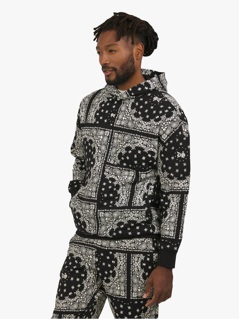 Snoop Dogg Bandana Popover Hoodie - All Gender Sizes XS-3XL