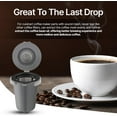 thumbnail image 2 of Reusable Filter Cups for Cuisinart Coffee Makers - Premium Refillable Coffee Cups Compatible with Cuisinart Single Serve Coffee Machines (1 Pack with 1 Mesh Filters), 2 of 7