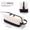 thumbnail image 2 of -Estuche para lápices con asa, estuche suave para bolígrafos, organizador de útiles escolares para adolescentes, niñas y adultos-, 2 of 5