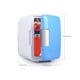 2023 Maison d'Été et Kitchen Gadgets Dégagement d'Économies! WJSXC Voiture 4L Réfrigérateur Réfrigérateur Réfrigérateur Boîte de Voiture Réfrigérateur Mini Voiture Portable Voiture Petit Réfrigérateur Bleu Ciel – image 3 sur 6