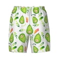 thumbnail image 4 of Lsque Mens Swim Trunks Kawaii Avocado Pattern - Bathing Suit Compression Liner - Beach Swim Shorts Swimwear - (S-3XL) - Stretch Quick Dry -X-Large, 4 of 9