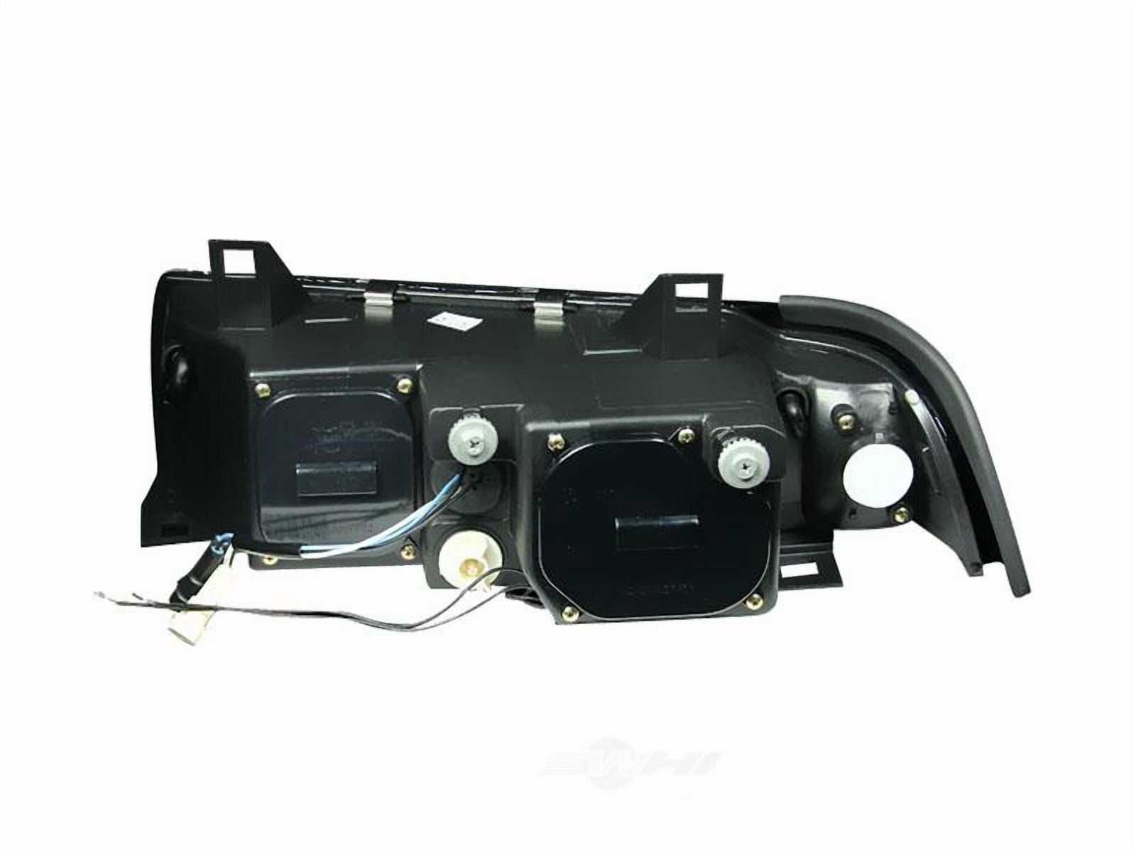 ANZO USA 121011 G2 Projector W/halo Clear Lens Chrome Ccfl Black