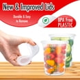 thumbnail image 5 of Contenedores de delicatessen QUIDDITY WARE de 950 ml con tapas a prueba de fugas, paquete de 50, 5 of 5