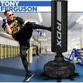 thumbnail image 5 of RDX XXL 330LBS Freestanding Punching Bag with Cover & Gloves – 72” Adult Heavy Pedestal Punch Bag Set - 17 Suction Cup 8 Extended Legs Stand Base - Kick Boxing MMA Muay Thai Home Gym Fitness Training, 5 of 10