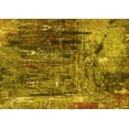 thumbnail image 1 of Ahgly Company Indoor Rectangle Oriental Yellow Industrial Area Rugs, 2' x 3', 1 of 4