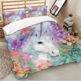 thumbnail image 3 of Juego de cama Unicornio de pintura, 3 of 6