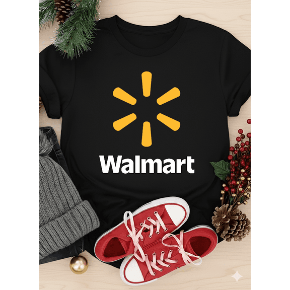 Walmart Store Black Logo Employee Pride Retail Worker Fun Art Unisex T-Shirt V50894 up to size 5XL