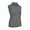 Gray, variant on Monterey Club Women's Melange Jersey Performance Sport Golf Polo Shirt Sleeveless #2423