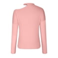 thumbnail image 5 of Women's Cut Out One Shoulder Tops Stylish Long Sleeve Fall 2024 Outfits Fashion T-Shirt Blouse Dressy Casual Clothes, 5 of 6