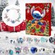 thumbnail image 1 of Calendario de adviento 2024 Pulseras de joyería de moda Kit 24 días de la Navidad Countdown Calendario Cartoon para nieta sobrina, 1 of 9