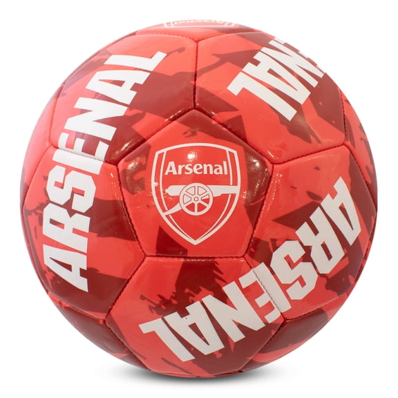 Hy‑Pro Arsenal Size 5 Graffiti Soccer Ball — Red