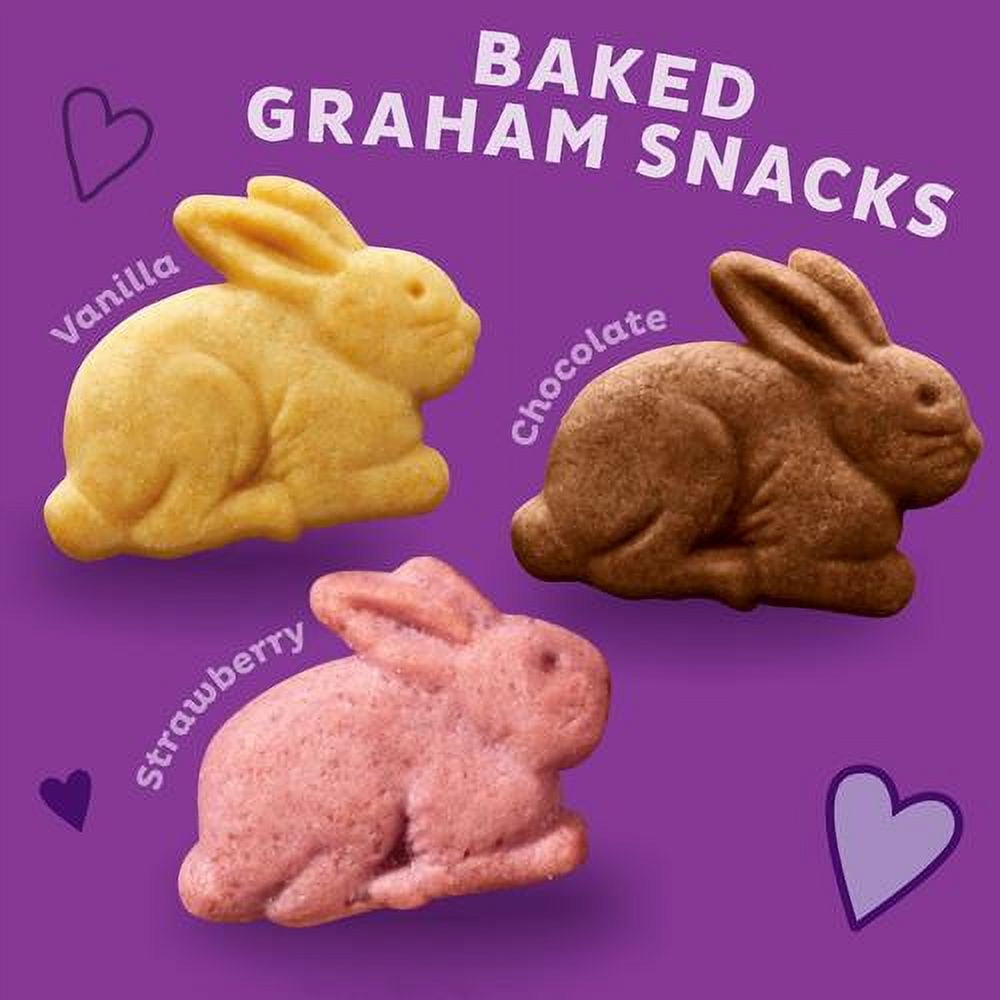 Annies Organic Bunny Grahams Snacks, Neapolitan, 7.5 Oz - Pack of 2