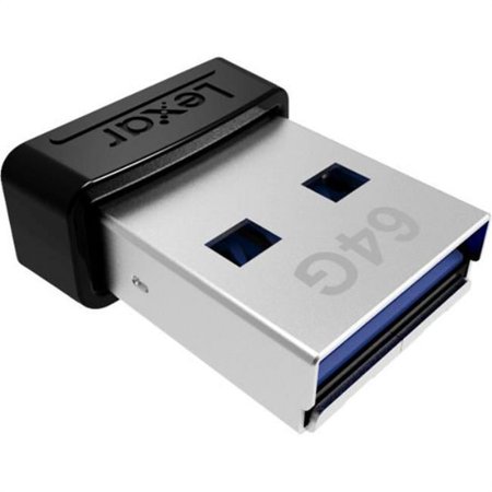 UPC: 0843367116409 | Lexar LJDS47-64GABBKNA 64GB JumpDrive S47 USB 3.1 Gen 1 Flash Drive