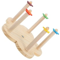 YUYUETIME Bird Rotating Perch Parrot Wheel 1Pack 7.9In