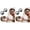 Black 2PCS, variant on Novelty With Rolling Eyes For Pranks And Day Hilarious Interactive Joke Glasses For Parties And Trick Entertainment