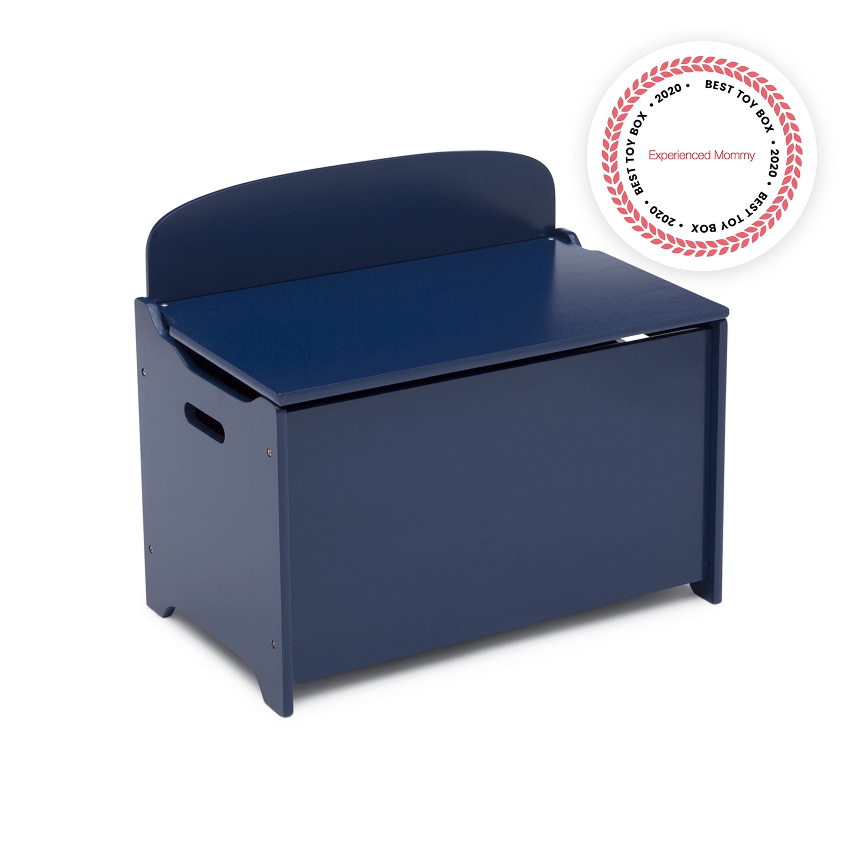 Delta Children MySize Deluxe Toy Box, Blue