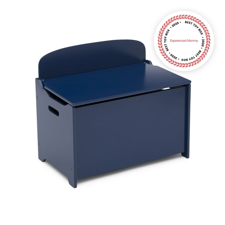 Delta Children MySize Deluxe Toy Box, Blue - Walmart.com