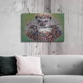 thumbnail image 6 of Luxe Metal Art 'Colorful Hedgehog 2' by Carolee Vitaletti Metal Wall Art, 36" x 24", 6 of 9