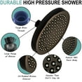 thumbnail image 3 of Aqua Elegante High Pressure Rain Shower Head for Low Flow Showers - 1.8 GPM - Oil-Rubbed Bronze, 3 of 5