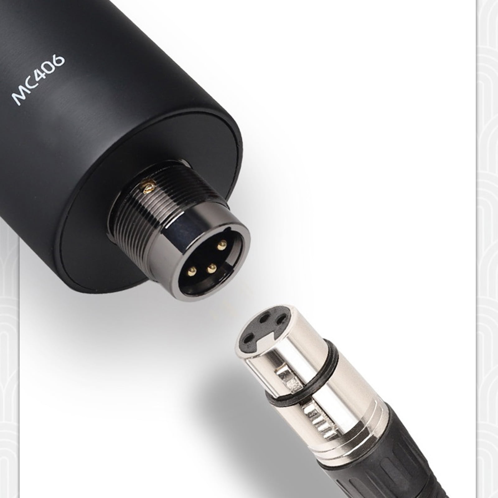 MC406 USB Condenser Microphone For Clear Auditory 360 Degree Rotation For Musicians And Content Creator