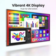 Horion Smart Board 65 4K UHD Interactive Touch Screen Whiteboard - Android 13 & Windows Ready, 50-Point Multi-Touch for Classroom, Office, Conference