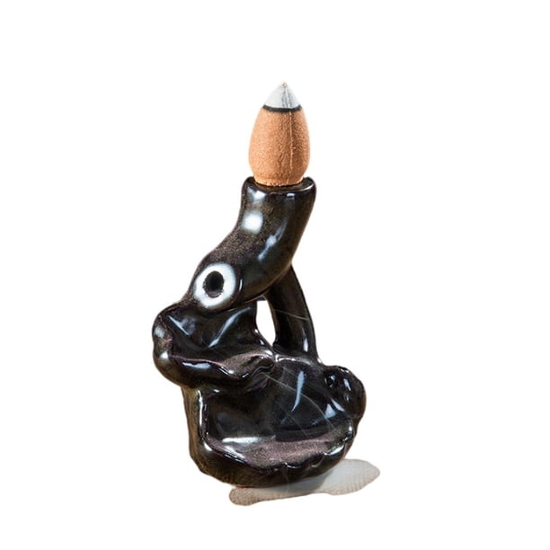 Incienso De Reflujo, Decoración Del Hogar, Soporte De Cono De Incienso De Reflujo De Cerámica Para Dormitorio, Yoga, Sauna Advancent HA043512-04