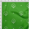 thumbnail image 4 of oneOone Cotton Jersey Light Green Fabric Block Quilting Supplies Print Sewing Fabric By The Yard 58 Inch Wide, 4 of 6