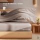 thumbnail image 2 of Juego de Sábanas de Bambú Dreamlab, Ropa de Cama Ultra Suave, Fresca, Hipoalergénica, Ecológica, Sábanas Queen de Bambú, Color Beige, 2 of 11