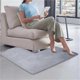 thumbnail image 3 of L Shaped Bath Mat Bathroom Rug Water Absorbent Soft NonSlip Corner Shower Mat Washable Rug for Square Shower (Blue) Ref: 4772, 3 of 5