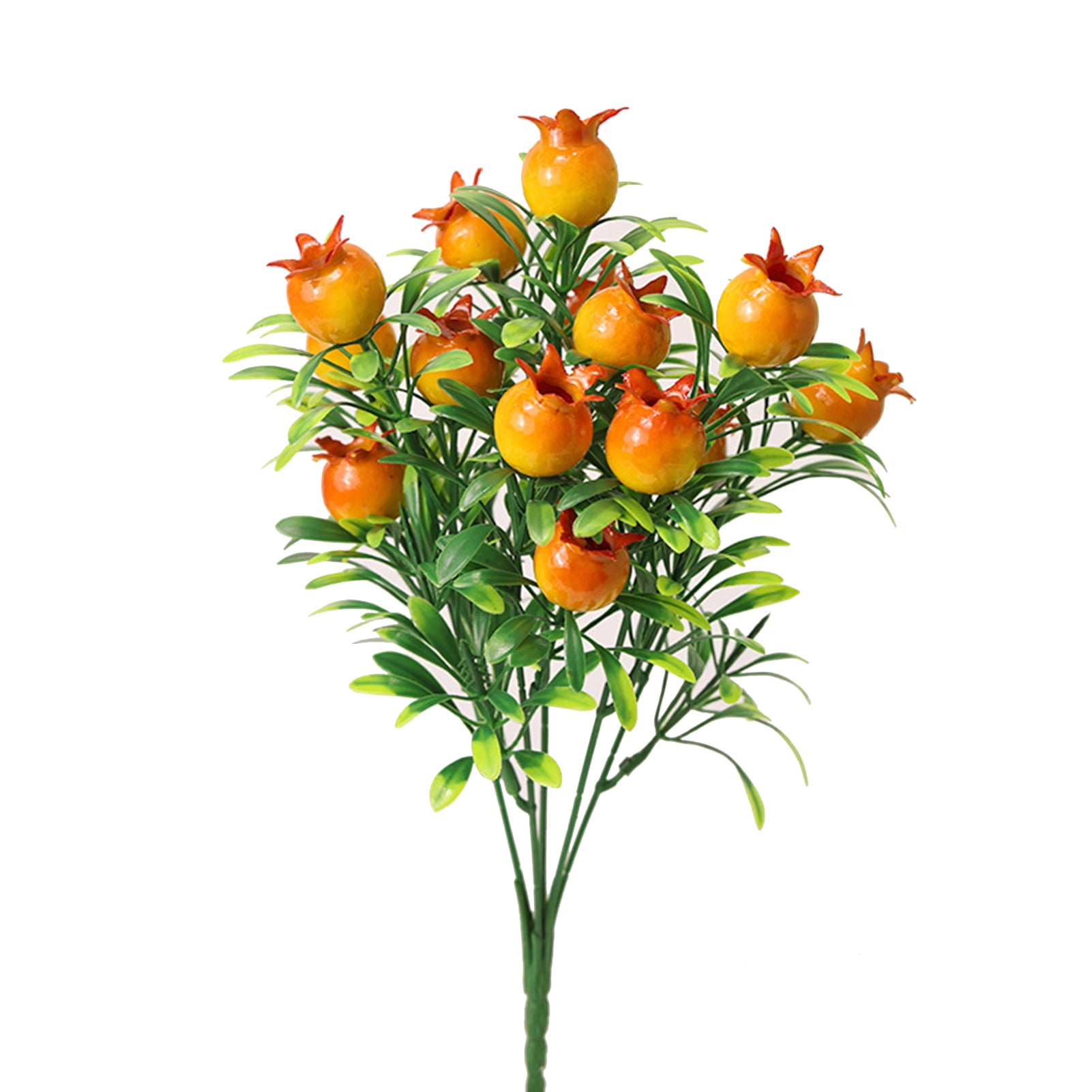 DISHAN Realistic Artificial Fruit Tree Vivid Appearance, Artificial Orange Lemon Tree with