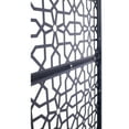 thumbnail image 6 of Freestanding Metal Privacy Screen - 76" H x 48" W Outdoor & Indoor Space Divider for Deck, Balcony, Patio & Garden - Durable Weather-Resistant Decorative Panel, 6 of 9
