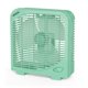 thumbnail image 1 of Shinic Ventilador de mesa de 10.0 in para dormitorio, 2 velocidades, ventilador de mesa silencioso con fuerte flujo de aire, ventilador de caja pequeña de bajo consumo, extractor de cocina portátil pa, 1 of 5