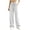 White, variant on Kttectoa Pants for Women Wide Leg Drawsting Waist Loose Corduroy Pants Solid Fill Length with Pockets Casual Lounge Fall Winter