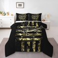 thumbnail image 2 of Erosebridal Hunting Fish Bedding Sets Full with Comforter, Camo Texas Stars Duvet Insert, Rustic Farmhouse Decor, Reversible, 2 of 7