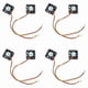 thumbnail image 1 of 8 Pcs 3 Pin 40mm Cuadrado PC Ordenador Ventilador DC 12V Negro, 1 of 4