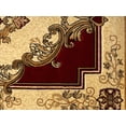 thumbnail image 6 of Traditional Area Rug Hand Carved Oriental Floral Bohemian Vibrant Colors Carpet for Living Room Bedroom Design 9206, 6 of 9