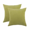 thumbnail image 1 of PiccoCasa 2-Piece Polyester  Corn Striped Cushion Covers Throw Pillow Cover, 1 of 11