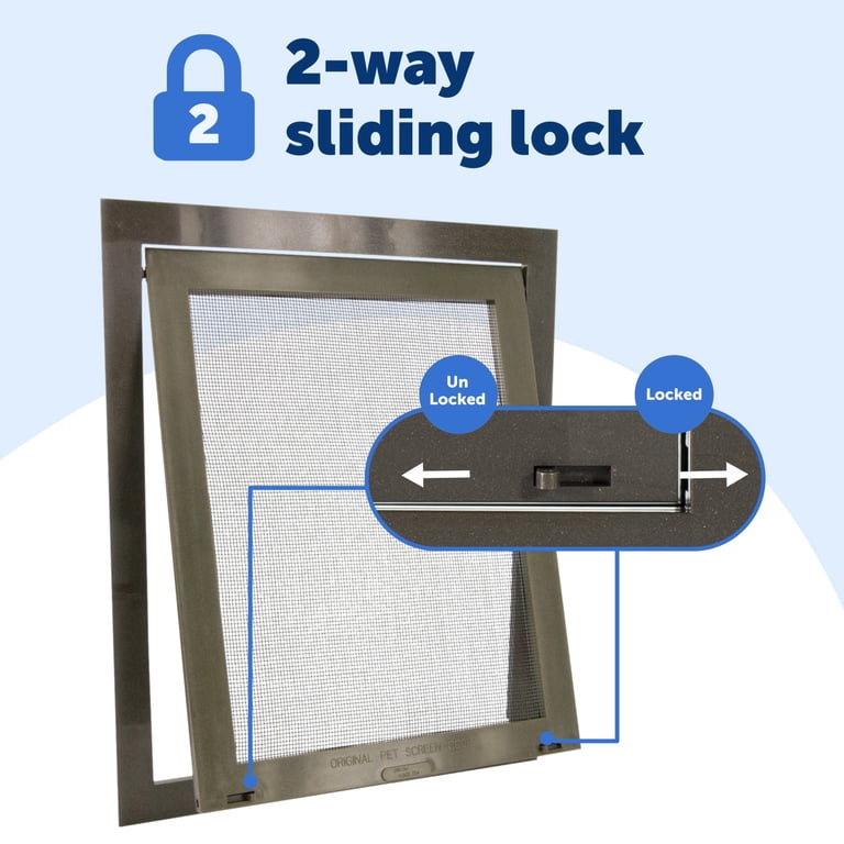 PetSafe Pet Screen Door, Small, Brown photo 4