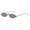 A, variant on BRANROY Unisex Small Frame Oval Sunglasses Metal Ocean Sunglasses Trendy Fashion Glasses Blue Light Glasses for Men Women UV400 Protection Outdoor Driving Daily Wear,B