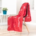 thumbnail image 3 of Chanasya Love You Gift Throw Blanket - Super Soft Plush Fleece Hugs Kisses Thinking of You Anniversary Gift Throw- for Women Men Girlfriend Boyfriend Husband Wife (50x65 Inches) - Red Blanket, 3 of 3