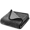 thumbnail image 1 of Toalla de microfibra superabsorbente, toallitas brillantes de secado rápido, paños de limpieza para ducha y baño, toallas de baño de microfibra superabsorbentes de color gris, reutilizables para, 1 of 6