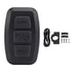 thumbnail image 2 of Controlador de Teléfono BT, Control Remoto de Ciclismo Impermeable IPX6 para O, Recargable, Inalámbrico, multifuncional Con Soporte, Para Control de Música del Volante de La, 2 of 7