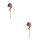 thumbnail image 3 of Billuyoard 10 paquetes/lote de flor de simulación redonda Marrón camafeo 2piezas, 3 of 6