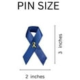thumbnail image 3 of Child Abuse Awareness Satin Ribbon Pins, 3 of 3