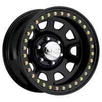 15x10 Raceline RT51 Daytona Beadlock Gloss Black Wheel 5x5.5 (-44mm)